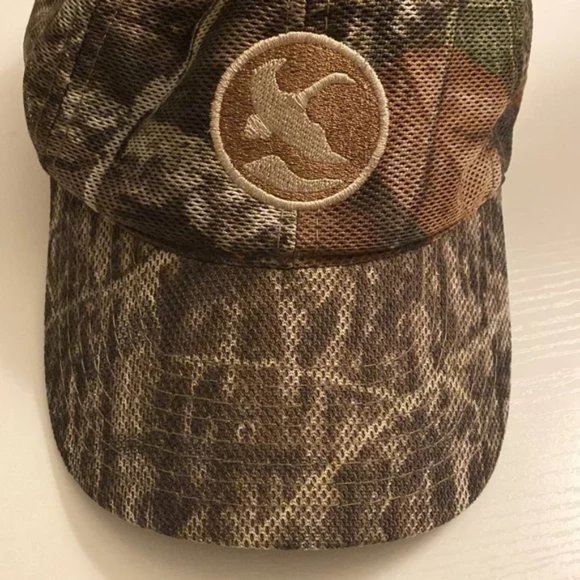 Gander Mountain Camouflage Velcro Back Fishing Outdoor Baseball Hat OS - Picture 3 of 10